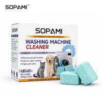 SOPAMI washing machine cleaning tablets, one 12-tablet pack