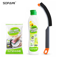 SOPAMI 300 ml cleaning lotion with cloth pack and crevice brush