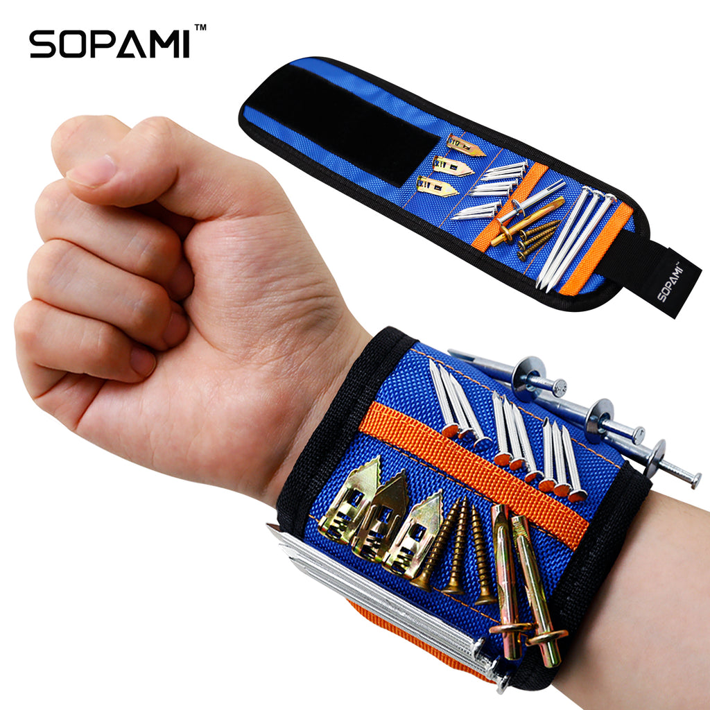 Magnetic Tool Wristband with 12 Magnets