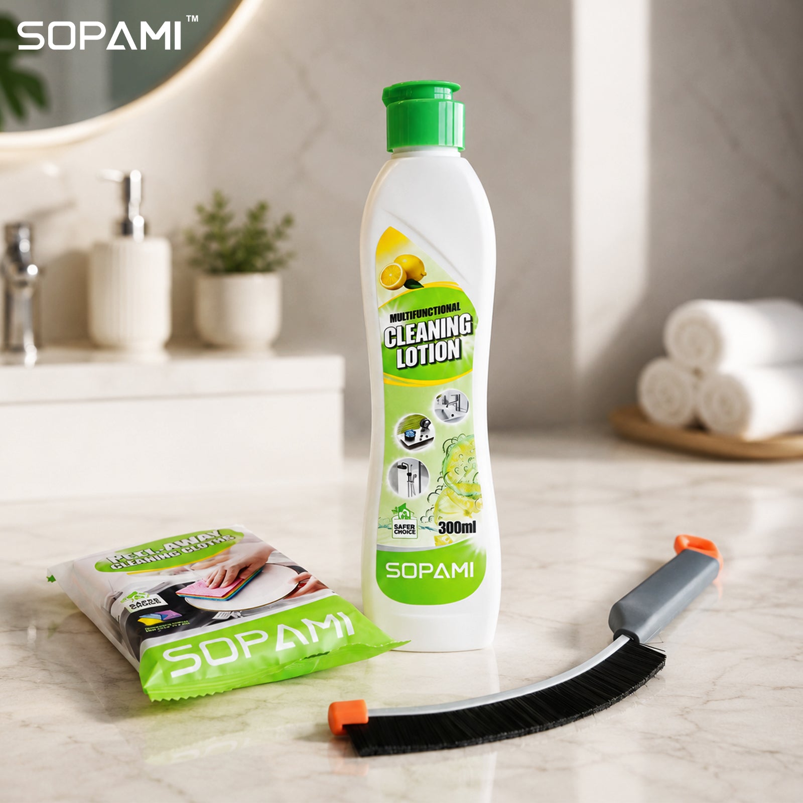 300ml All-Purpose Cleaning Lotion Kit