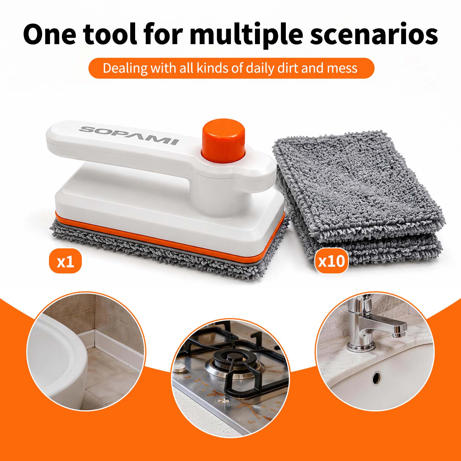 Mini Multi-Surface Handheld Mop