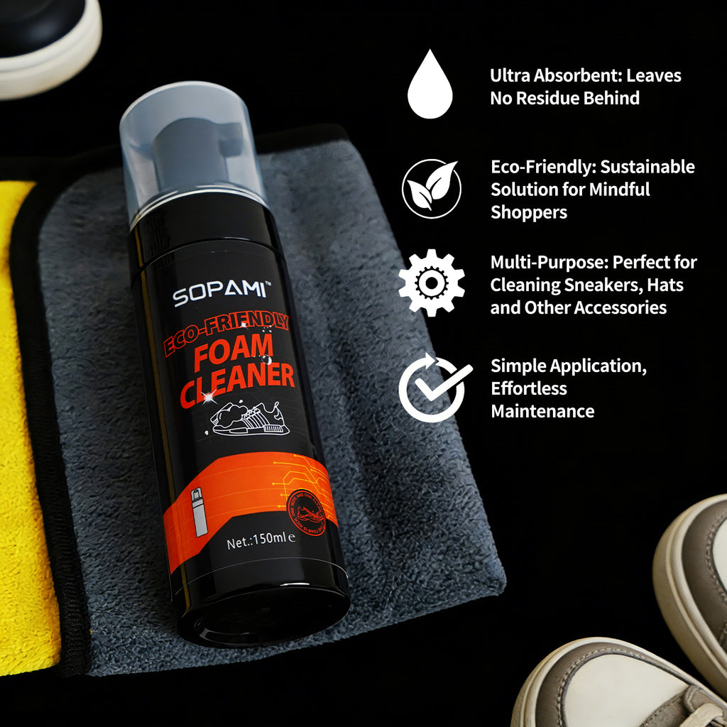 150ml Waterless Foam Shoe Cleaning Kit