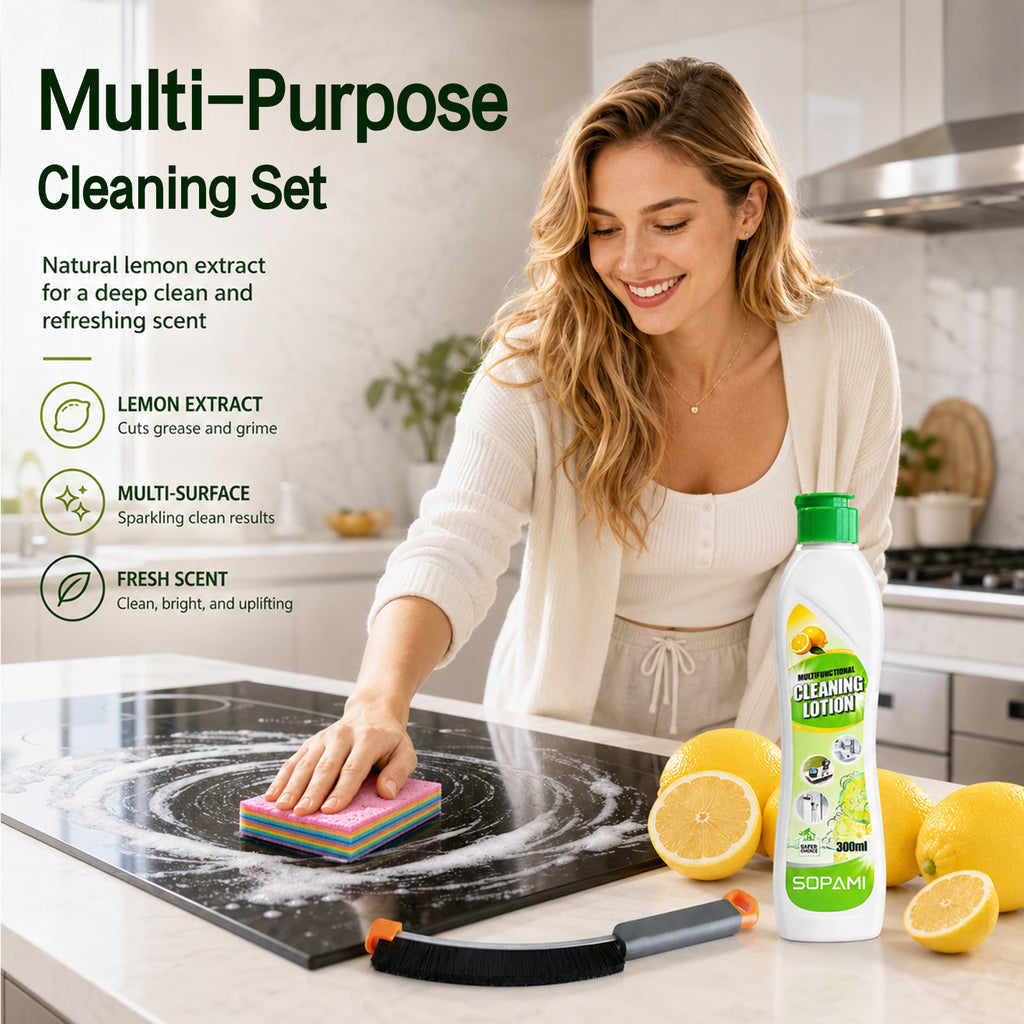300ml All-Purpose Cleaning Lotion Kit
