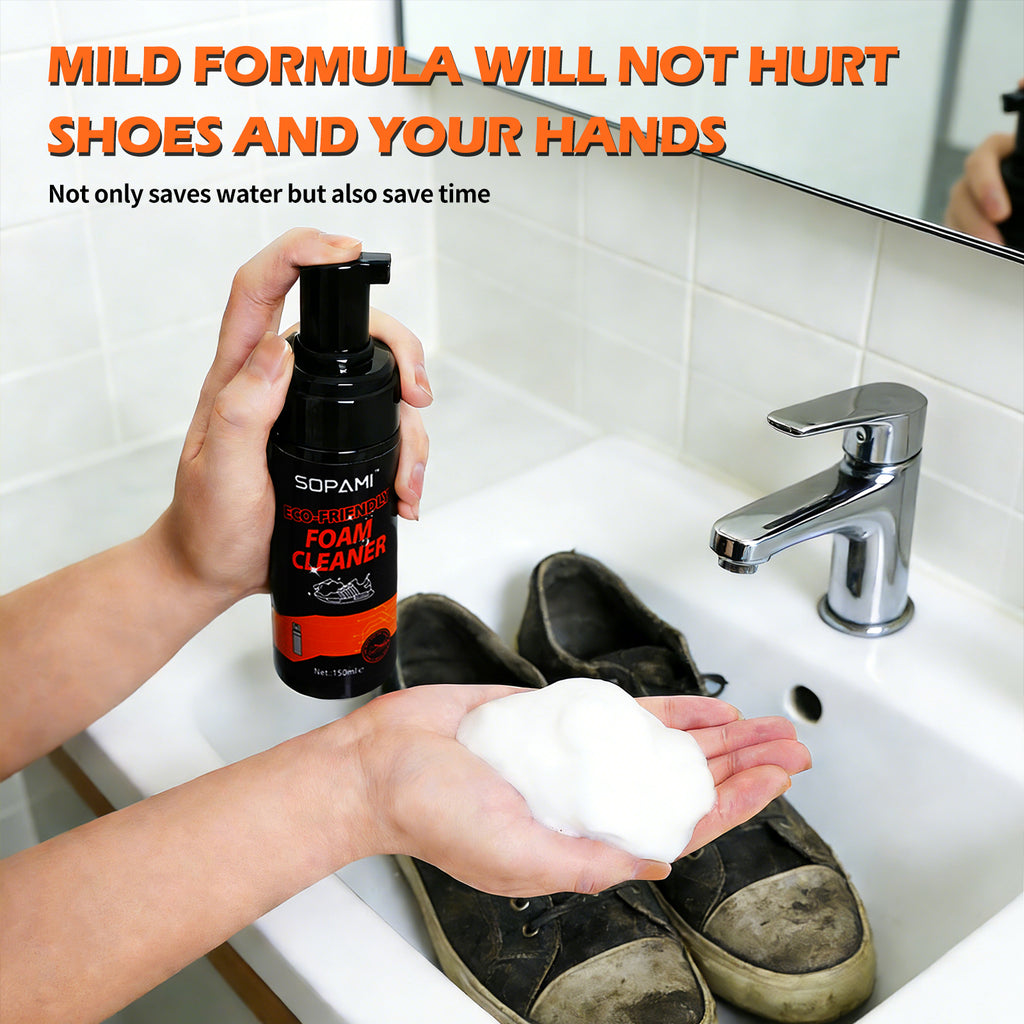 150ml Waterless Foam Shoe Cleaning Kit