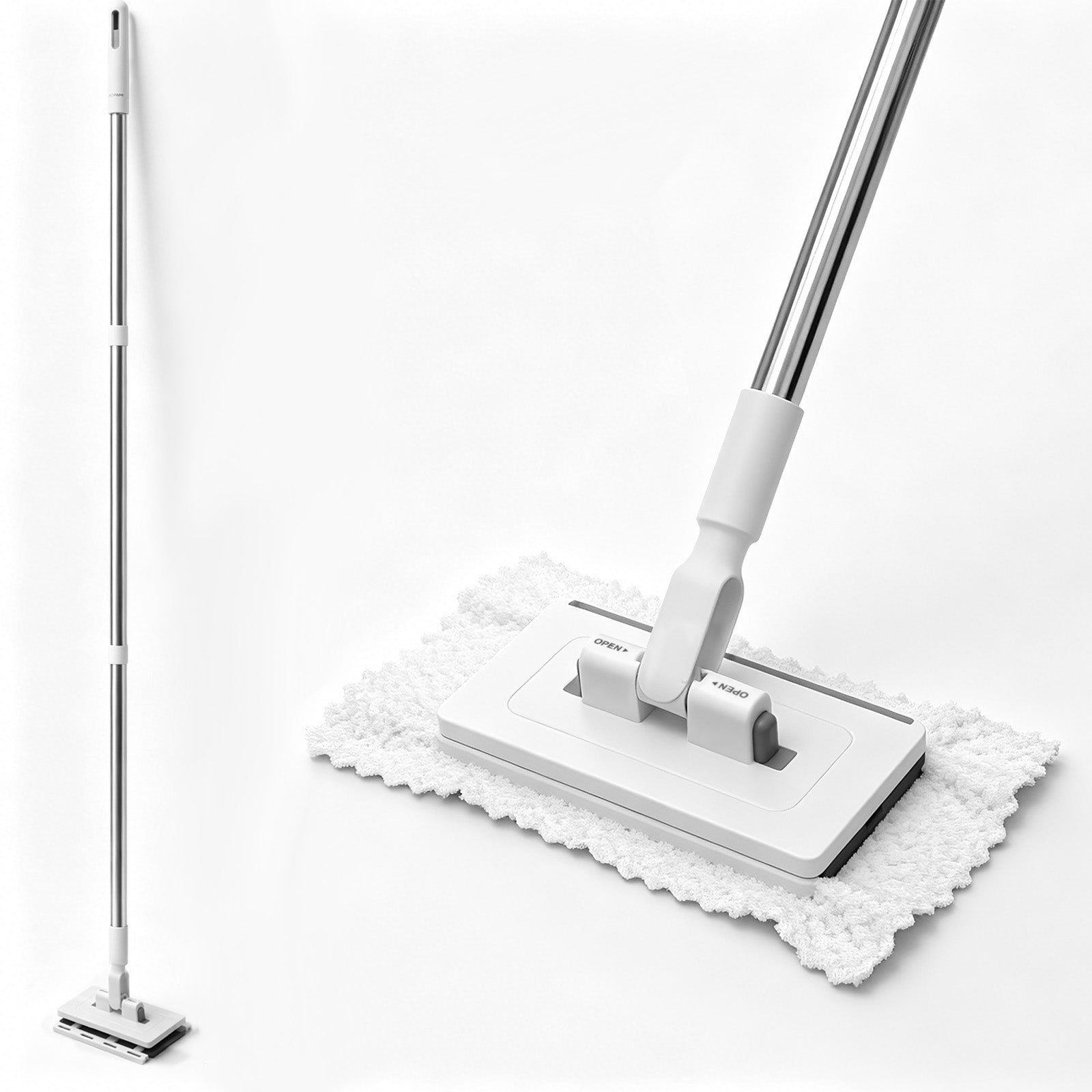 Retractable Mini Clamp Mop for Tight Spaces
