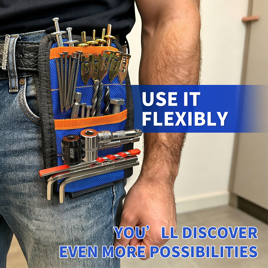 Magnetic Tool Wristband with 12 Magnets