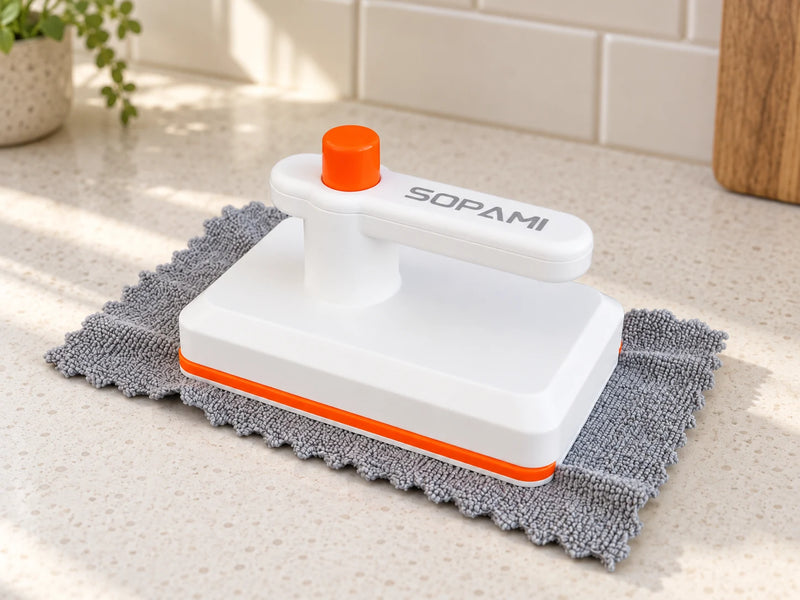 Mini Multi-Surface Handheld Mop — contextual illustration